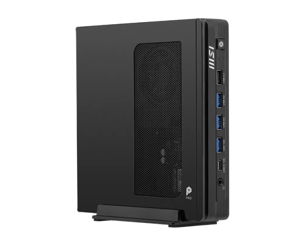 Фото MSI Pro DP10 A14MG Mini Core i5-14400 (2.5GHz), 16Gb(8*2) DDR5 SO-DIMM, 512GB SSD M.2, Intel Graphics, noDVD, WiFi, BT, 120W, noOS, 1y war-ty, Black
