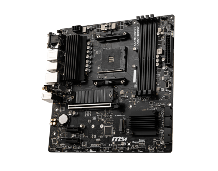 Фото MSI B550M PRO-VDH WIFI AM4,4DDR4,1PCI-Ex16, 2PCI-Ex1, 2M.2, 4SATA3,7USB3.2 Gen1