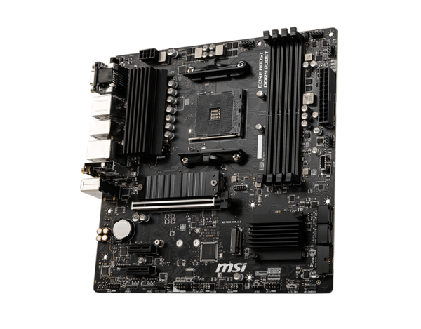 Фото MSI B550M PRO-VDH WIFI AM4,4DDR4,1PCI-Ex16, 2PCI-Ex1, 2M.2, 4SATA3,7USB3.2 Gen1