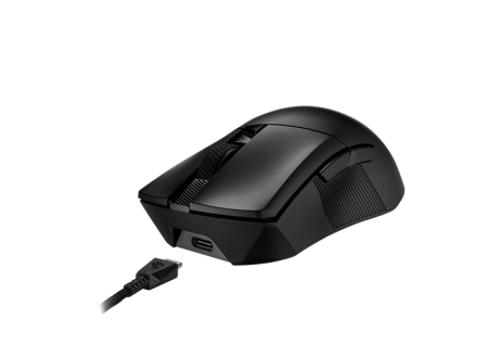 Фото ASUS ROG GLADIUS III WL AIMPOINT, 79g, Wired, 2.4GHz RF, Bluetooth 5.1, 36K DPI sensor, 6 Programmable Buttons, Black