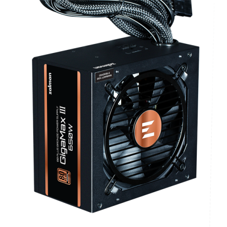 Фото Zalman ZM650-GV3, 650W, ATX12V v3.0, Gen 5.0, APFC, 12cm Fan, 80+ Bronze, Retail