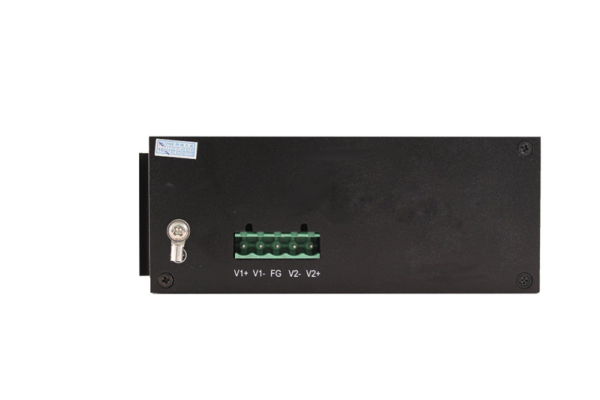 Фото OSNOVO SW-40501/IC Промышленный PoE коммутатор Fast Ethernet на 6 портов. Порты: 4 x FE (10/100Base-T) с PoE (до 30W) + 1 x FE (10/100Base-T) + 1 x FE SFP (100Base-X). Вход для резервного питания. Вст