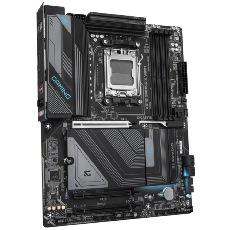 Фото GIGABYTE X870 GAMING X WIFI7, AM5, X870, 4*DDR5, 4*SATA, 3*M.2, 4*USB 3.2, 4*USB 2.0, 2*Type-C, 3*PCIx16, HDMI, ATX