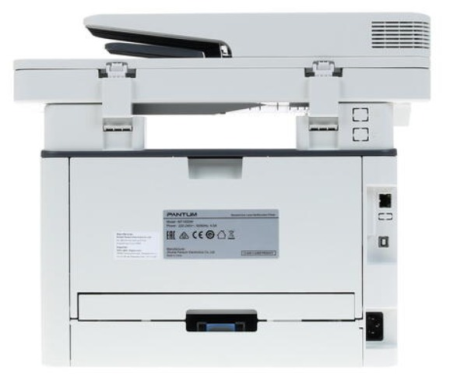 Фото Pantum M7100DW, P/C/S, Mono laser, А4, 33 ppm (max 60000 p/mon), 525 MHz, 1200x1200 dpi, 256 MB RAM, PCL/PS, Duplex, ADF50, paper tray 250 pages, USB, LAN, WiFi, start. cartridge 1500 pages