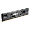 Фото Apacer DDR5 16GB 5600MHz DIMM NOX Black Gaming Memory (PC5-44800) CL40 1.25V (Retail) 2048*8 Heat Sink (Retail) 3 years (AH5U16G56C522MBAA-1)