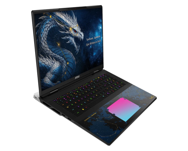 Фото MSI Titan 18 HX Dragon Edition Draco A2WJ Ultra9 290HX 18" 16:10 UHD+ (3840x2400)240Hz DDR5 96GB (48GB*2),4TB SSD (2TB+2TB),NV RTX 5090 (24GB GDDR7),99Whr,3,6kg,2y,Win11Home,