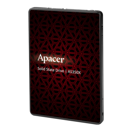 Фото Apacer SSD PANTHER AS350X 2TB SATA 2.5" 7mm, R560/W540 Mb/s, 3D NAND, IOPS 93K/80K, MTBF 1,5M, 800TBW, Retail, 3 years (AP2TBAS350XR-1)