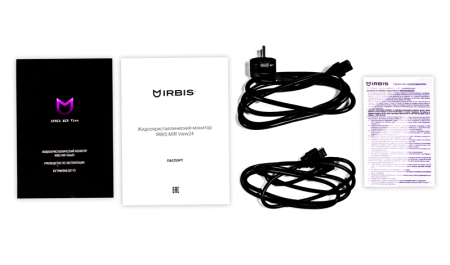 Фото 23.8'' IRBIS MIR View24 LED Monitor 1920x1080, 16:9, IPS, 250 cd/m2, 1000:1, 5ms, 178°/178°, VGA, HDMI, DP, Audio in/output, 75Hz, speak,наклон, внутр. бп. Black МИНПРОМТОРГ (МПТ) 1г