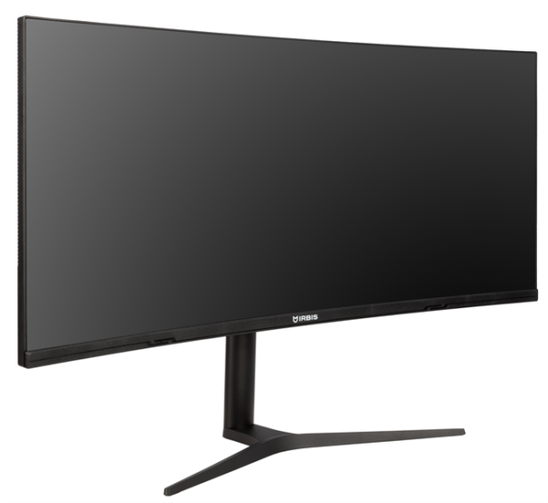 Фото 37.5'' IRBIS NOBLEVIEW 38 LED Monitor Curved 3840x1600, 21:9, IPS, 300 cd/m2, 2000:1, 3ms, HDMI, DP USB-C(65W) USB-Ax2 USB-B 75Hz Tilt Height Swivel Speak VESA Black 3y (China)