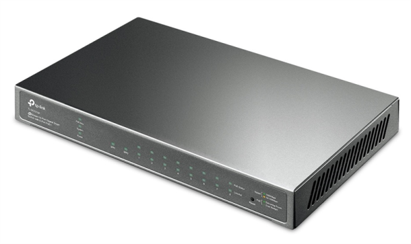 Фото TP-Link SG2210P, Omada™ 8-Port Gigabit Smart PoE+ Switch with 2 SFP Slots, 61 W PoE