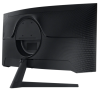 Фото Samsung 34" Odyssey G5 C34G55TWWI VA curved 21:9 3440x1440x165Hz 1ms 2500:1 250cd 178/178 HDMI DP HDR FreeSync Premium VESA Black 2 years
