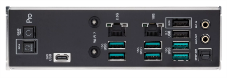 Фото ASUS PRO WS TRX50-SAGE WIFI, AMD TRX50, 4*DDR5, 4*SATA, 3*M.2, 6*USB 3.2, 2*USB 2.0,Type-C, 5*PCIx16, CEB; 90MB1FZ0-M0EAY0