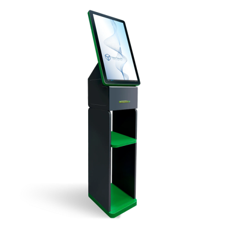 Фото Интерактивный терминал Nextouch NextStand 24PQ (напольный): 23,6", FHD(1920х1080), PCAP, 10 касаний, 250 кд/м, Intel Core i3, DDR4 8Gb, 128 Gb, Динамики: 2х5 Вт, Wi-Fi, USB 2.0, LAN, ОС: Windows IoT