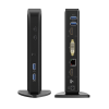 Фото Docking Station WAVLINK USB-C&USB3.0 Universal with 65W PowerDelivery Include 20V/5A PowerAdapter/4xUSB3.0/2xUSB-C/1xHDMI 4K 30HZ/1xHDMI 2K 50HZ/1xDVI/DVItoVGA adapter/1xGigabit LAN/1xAudio In/Out