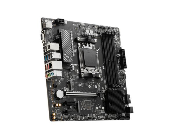 Фото MSI PRO B650M-P,B650,AM5,4DDR5,1PCI-Ex16,2PCI-Ex1,2M.2,4SATA3,3USB3.2 Gen2(2A+1C),4USB3.2 Gen