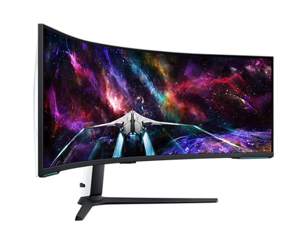 Фото Samsung 57" Odyssey Neo G9 S57CG952NI Curved VA 32:9 7680x2160x240Hz 1ms 2500:1 420cd 178/178 mini DP; 3xHDMI; 2xUSB 3.0 Tilt Swiv HAS VESA black