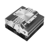 Фото DEEPCOOL AN400 LGA1700/1200/115X/AM5/AM4 низкопрофильный 52,5 mm (27шт/кор, TDP 150W, PWM, Fan 120mm, 4 тепл. Трубок, Copper Base, White LED, черный) RET (R-AN400-BKNNMN-G)