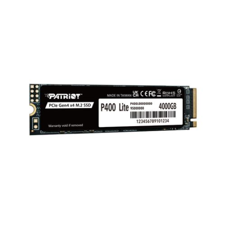Фото Patriot SSD P400 Lite 1TB M.2 2280 NVMe PCle 4.0 x4 R3500/W2700 TBW 560TB 3D NAND with HS