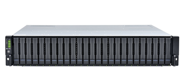 Infortrend JBOD 2U/25bay (GS) dual redundant controller expansion enclosure 8x 12Gb SAS ports, 2x(PSU+FAN module),25xdrive trays,2x12G to 12 G SAS cables,1xRackmount kit (JB 3025RBA)