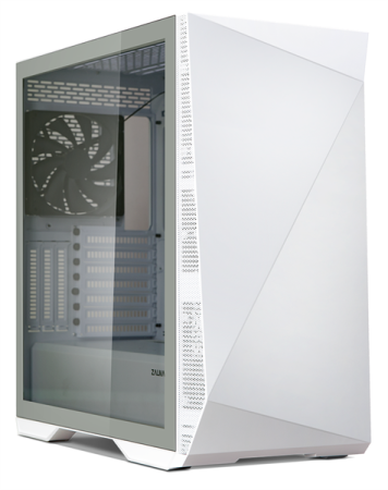 Фото ZALMAN Z9 ICEBERG, EATX, WHITE, WINDOW, 4x3.5", 6x2.5", 2xUSB2.0, 2xUSB3.0, 1xUSB 3.1 Gen2 Type-C, FRONT 1x140mm, REAR 1x140mm