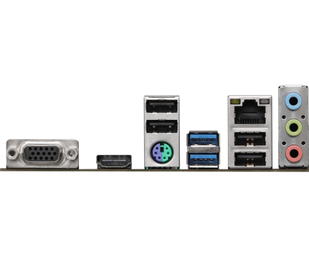 Фото ASROCK H610M-HVS/M.2 R2.0, LGA1700, H610, 2*DDR4, 4*SATA, 1*M.2, 2*USB 3.2, 4*USB 2.0, 1*PCIx16, 1*PCIx1, D-Sub+HDMI, mATX
