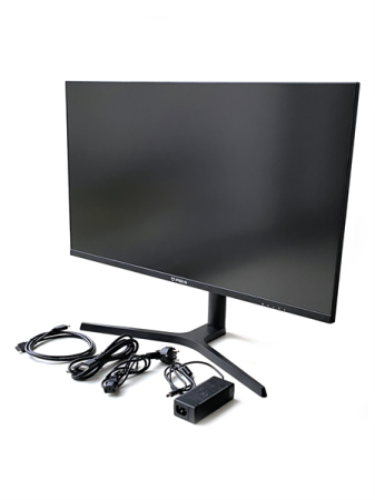 Фото 31.5'' IRBIS NOBLEVIEW 32 LED Monitor 2560x1440, 16:9, VA, 300 cd/m2, 3000:1, 3ms, HDMI, DPх2, USB, Audio output, 165Hz, Speak, Height, Tilt, Swiv, Pivot, внешн. Бп, VESA 100x100, Black 3y