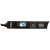 Фото Блок розеток вертикальный, 1-фазный с автоматом, A/V-метр, 16A / 250V, 20xC19, шнур 3.0 м, разъем C20