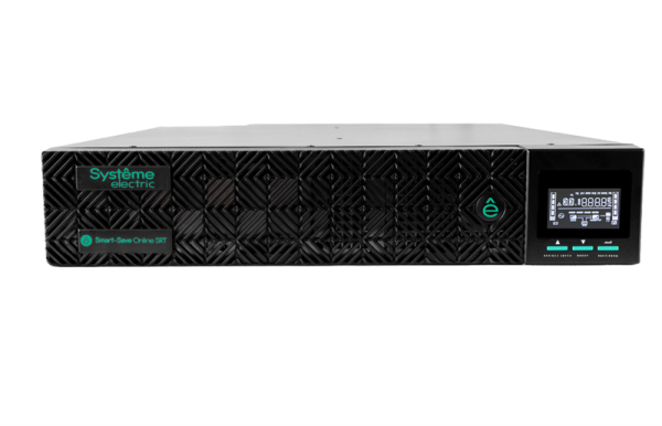 Фото Systeme Electric Smart-Save Online SRT, 2000VA/2000W, On-Line, Extended-run, Rack 2U(Tower convertible), LCD, Out: 8xC13, 1xC19, Pre-Inst. Web/SNMP, USB, RS-232, Dry contact