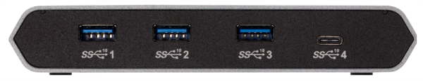 Фото ATEN 2-Port USB-C Gen 2 Sharing Switch with Power Pass-through