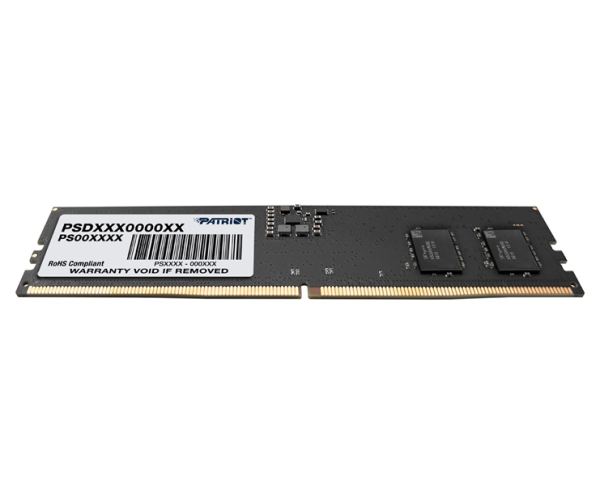 Фото Patriot SL DDR5 DIMM 16GB 4800MHz CL40 1*16GB 40-40-40-77 1.1V