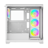 Фото Ocypus Gamma C72 WH ARGB, ATX, USB3.0*1+USB2.0*2, SIDE 3x120mm ARGB, REAR 1x120mm ARGB