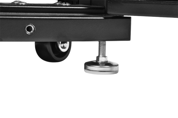 Фото ЦМО Шкаф серверный ПРОФ напольный 48U (800x1200) дверь перфор. 2 шт., черный, в сборе