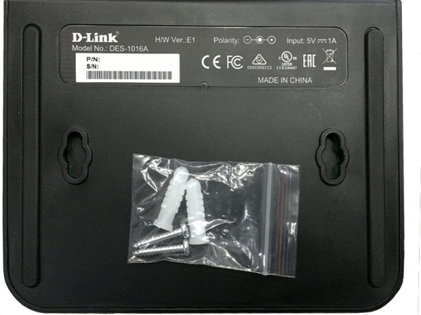 Фото D-Link Неуправляемый коммутатор, 16x100Base-TX, корпус пластик