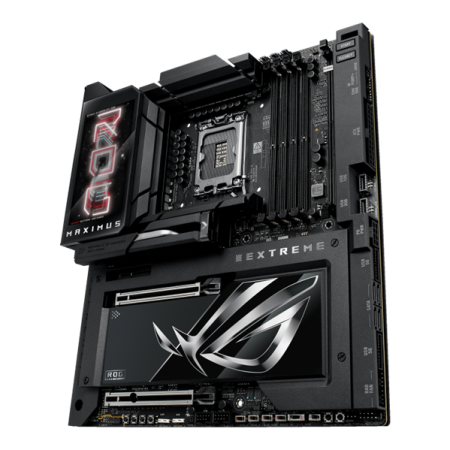 Фото ASUS ROG MAXIMUS Z890 EXTREME, LGA1851, Z890, 4*DDR5, 4*SATA, 6*M.2, 7*USB 3.2, Type-C, 2*PCIx16, 2*PCIx4, 2*Thunderbolt™ 5, HDMITM, ATX; 90MB1IA0-M0EAY0
