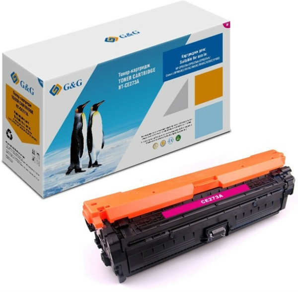 Картридж G&G GG-CE273A пурпурный (15000стр.) для HP LJ Ent CP5525