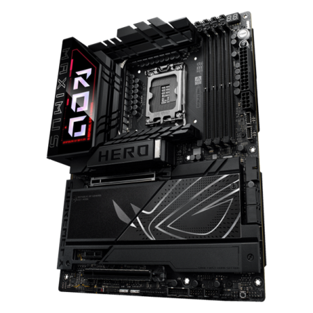 Фото ASUS ROG MAXIMUS Z890 HERO, LGA1851, Z890, 4*DDR5, 4*SATA, 6*M.2, 8*USB 3.2, Type-C, 2*PCIx16, 1*PCIx1, 2*Thunderbolt™ 4, HDM, ATX; 90MB1ID0-M0EAY0