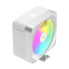 Фото Ocypus Delta A40 EX WH Digital, 120mm ARGB FAN, Top Display Panel, 4 HEAT PIPES, 4-PIN PWM, 500-1800 RPM, 29DBA, HYDRO BEARING, LGA115X/1200/1700/18XX, AM4/AM5