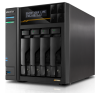 ASUSTOR AS6804T 4-Bay NAS/AMD Ryzen V3C14 2,3GHz/16GB DDR5, noHDD(HDD,SSD)/2x5,2х10,Gbe(LAN)/3xUSB3.2,Type-C; 90IX01T4-BW3S00