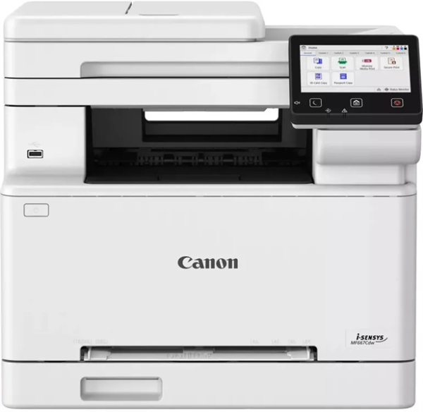 Canon i-SENSYS MF667Cdw (A4 color, 25ppm, Duplex, 1200dpi, 1Gb, ADF50, 250-sheet cassette, USB, Wi-Fi, Fax, Cart. 075/075H)