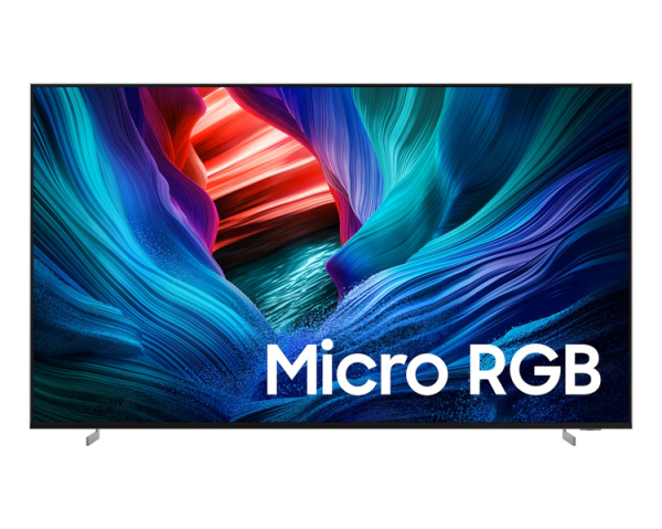 Samsung Micro RGB TV MRE115MR95FXRU, 115', Micro RGB, 4K 3840x2160, 120Hz, Tizen Smart TV, 70W, Tuner (DVB-T2/C/S2, PAL,SECAM), HDMI, USB, CI+, Wi-Fi, BT, LAN, VESA 1000x600, class B, RGB CARBON SILV