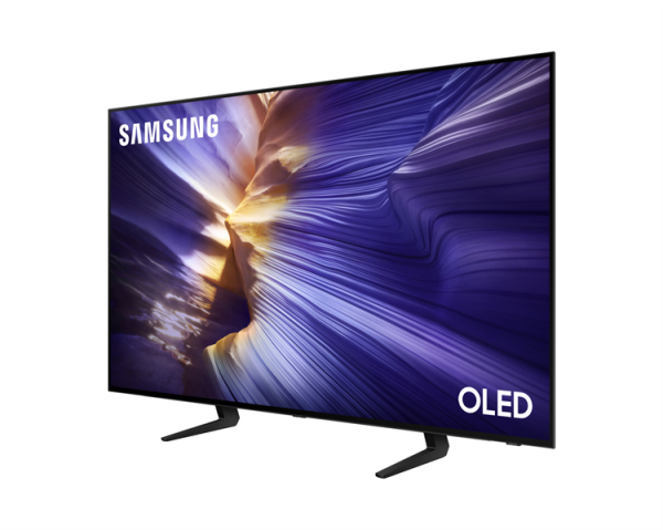 Фото Samsung OLED TV QE48S90FAEXRU, 48', OLED, 4K 3840x2160, 120Hz, Tizen Smart TV, 40W, Tuner (DVB-T2/C/S2, PAL,SECAM), HDMI, USB, CI+, Wi-Fi, BT, LAN, VESA 300x200, class A, Graphite Black