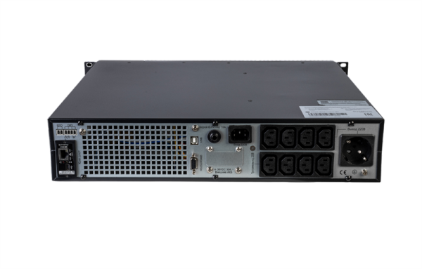 Фото Systeme Electric Smart-Save Online SRT, 1000VA/1000W, On-Line, Extended-run, Rack 2U(Tower convertible), LCD, Out: 8xC13, 1хSchuko, USB, RS-232, Pre-Inst. Web/SNMP