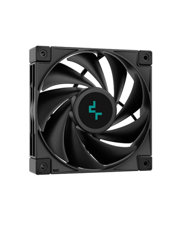 Фото DEEPCOOL AK400 LGA1700/1200/115X/AM5/AM4 (18шт/кор, TDP 220W, PWM, Fan 120mm, 4 тепл. Трубки, черный) RET (R-AK400-BKNNMN-G-1)