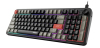 Фото Keyboard MSI FORGE GK110, Wired, membrane Keyboard, multi-colour LED backlighting, 26 Key Anti-ghosting Capability, Black