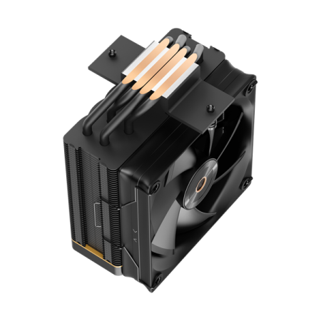 Фото Ocypus Iota A40 BK, 120mm FAN, Display Panel, 4 HEAT PIPES, 4-PIN PWM, 500-2000 RPM, 29DBA, FDB, LGA115X/1200/1700/18XX, AM4/AM5