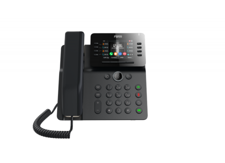 Фото Fanvil V64, 12 SIP-акк., 3,5", 480x320 Цвет. экран, POE, БП в комп., 2x1 Gbps, Wi-Fi, BT 4.2