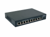 OSNOVO SW-20820(120W) PoE коммутатор Fast Ethernet на 10 RJ45 портов. Порты: 1 x FE (10/100Base-T) с PoE (до 60W, A+B) + 7 x FE (10/100Base-T) с PoE (до 30W), 2 x GE (10/100/1000 Base-T). Соответствуе