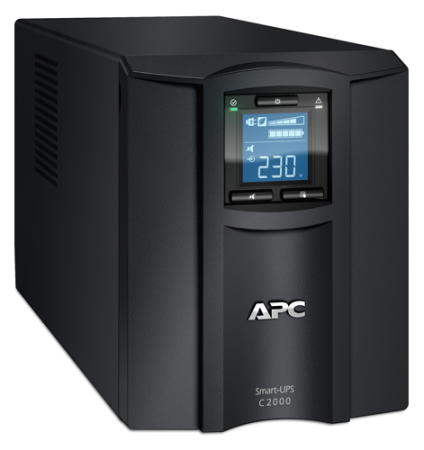 Фото APC Smart-UPS C 2000VA/1300W, 230V, Line-Interactive, LCD, Out: 6xC13 1xC19, 1 year warranty