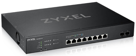 Фото Мультигигабитный Smart L3 Lite коммутатор Zyxel NebulaFlex XS1930-10, rack 19", 8xRJ-45: 1/2,5/5/10G, 2xSFP+