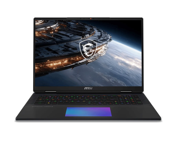 MSI Titan 18 HX A2WJ Ultra9 290HX 18" 16:10 UHD+ (3840x2400)240Hz DDR5 64GB (32GB*2),2TB SSD,NV RTX 5090 (24GB GDDR7),99Whr,3,6kg,2y,Win11Home,Black
